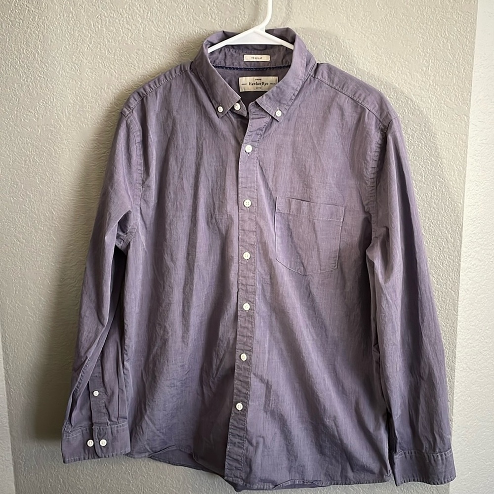 CLOSET CLEANOUT $10 Hawker Rye longsleeve button down